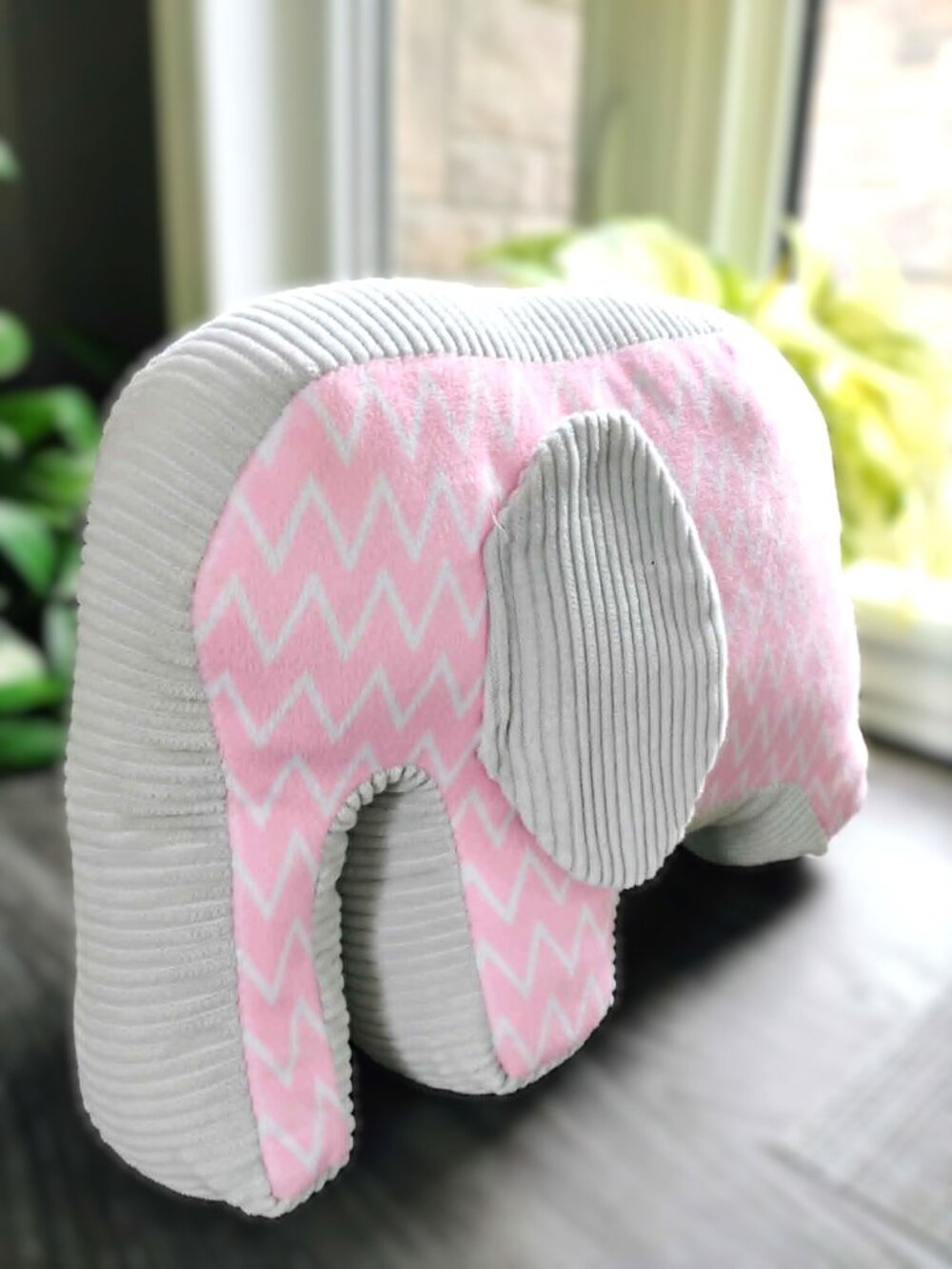Little Miracles Elephant Pillow